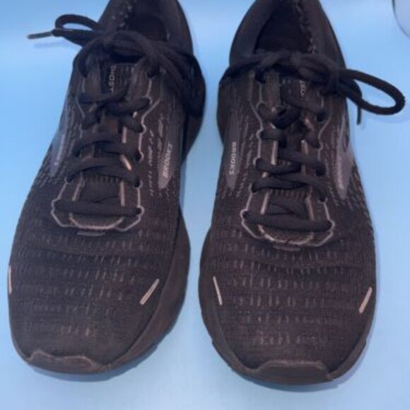 Brooks Womens Ghost 13 1203381B072 Black Running Shoes Sneakers Size 9 M - Picture 5 of 10